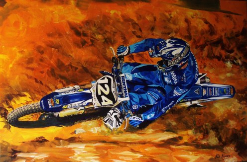 NEW paintings of Magoo & Mcfarlane unveiled at Motocross of Nations Denver Colorado