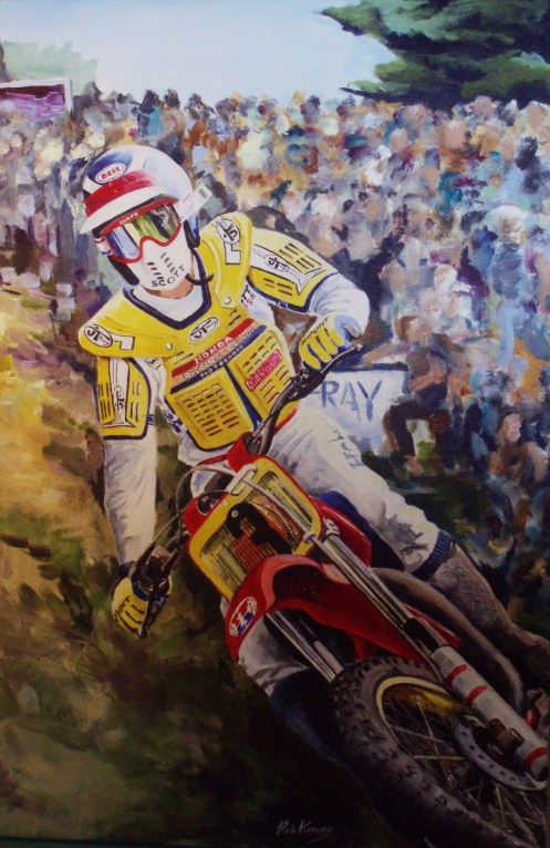 NEW paintings of Magoo & Mcfarlane unveiled at Motocross of Nations Denver Colorado