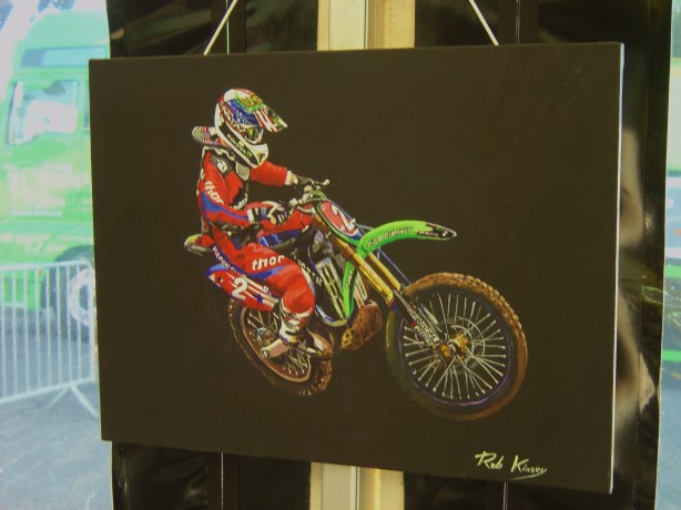 Ryan Villopoto painting bought by his parents