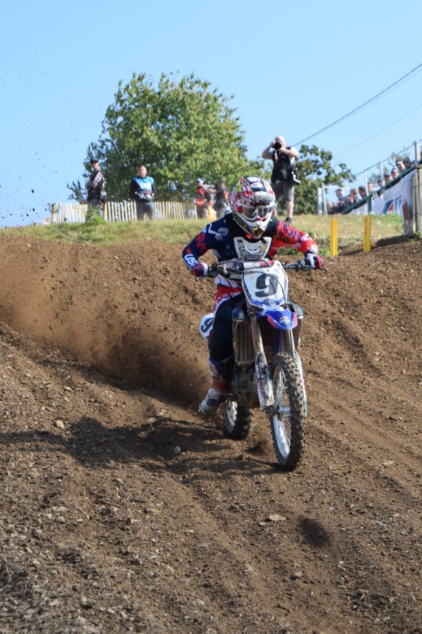 MXoN rookie Cooper Webb really got to grips with his Yamaha YZ 450cc bike!
